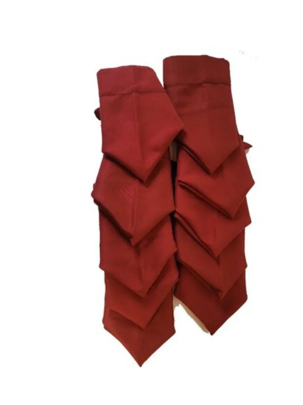 Red Table Linens Set (2 tablecloths/10 napkins)